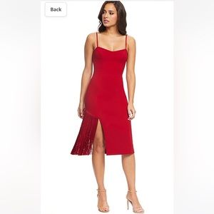 Dress the Population Red Dress